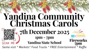 2025 Yandina Community Carols Poster