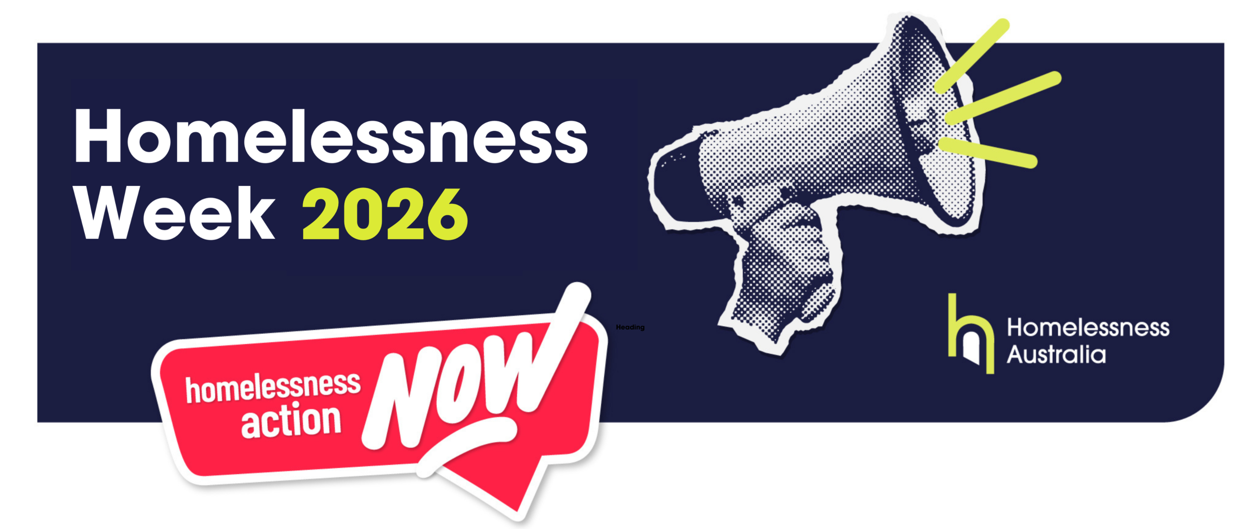 homeless week banner