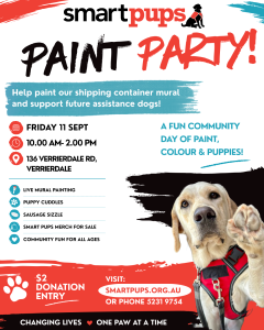 smart pups mural