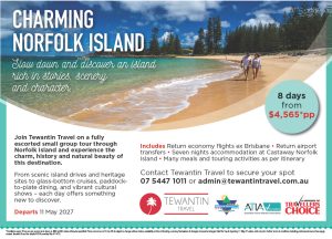 Tewantin Travel Norfolk Island