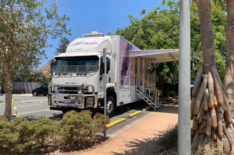 breastscreen bus